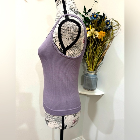 A New Day Purple Fitted Tank Top size Medium - Picture 6 of 6